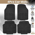 4pcs All-Weather Car Mats Universal
